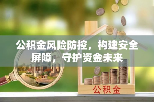 十堰公积金风险防控，构建安全屏障，守护资金未来