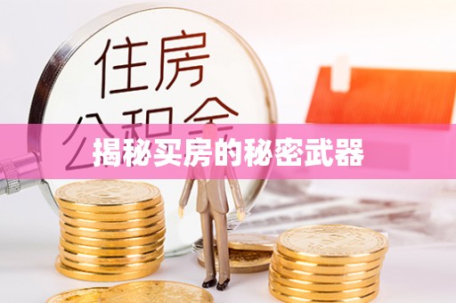 十堰揭秘买房的秘密武器